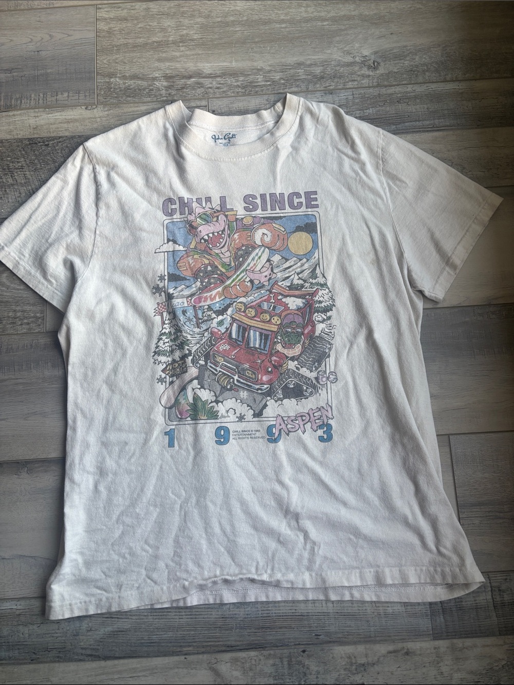 John Galt 'Chill Since 1993' Graphic Tee - Aspen